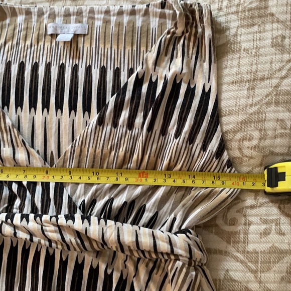 Tan Print Summer Dress - Picture 7 of 10